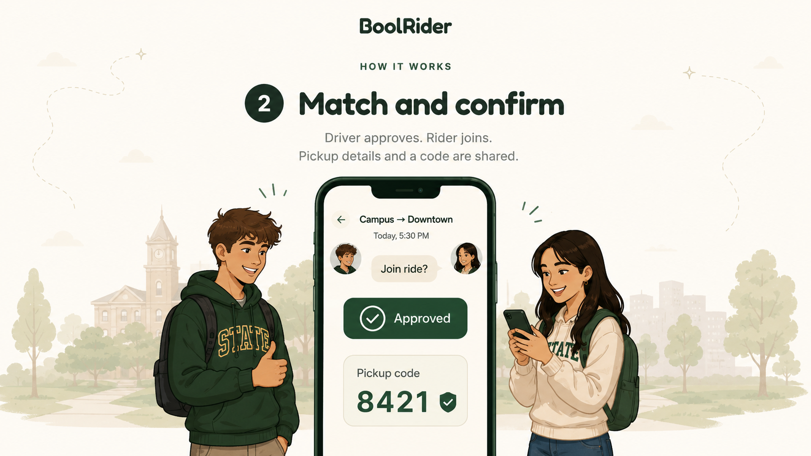 How BoolRider works — step 2